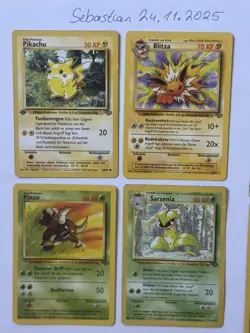 Pokemon Karten Sammlung - Dschungel Set / Jungle Set - Deutsch Vintage - Image 2