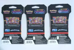 3 x Pokemon TCG Mega Evolution Phantasmal Flames Booster Packs - Sealed - Image 2