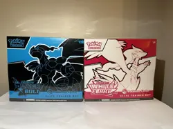 2X Pokemon TCG: Black Bolt and White Flare Pokemon Center ETB - Factory Sealed - Image 1