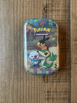 Pokemon Celebrations Mini Tin Unova Featuring Tepig, Snivy, Oshawott NEW SEALED - Image 1