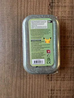 Pokemon Celebrations Mini Tin Unova Featuring Tepig, Snivy, Oshawott NEW SEALED - Image 2