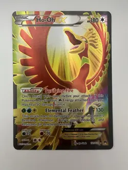 Ho-Oh EX 🔥 121/122 Full Art | XY BREAKpoint | LP Pokemon TCG - Image 1