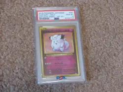 2016 POKEMON JAPANESE CLEFAIRY -HOLO EXP 20TH ANNIV.-1ST EDITION 061 PSA 10 - Image 1