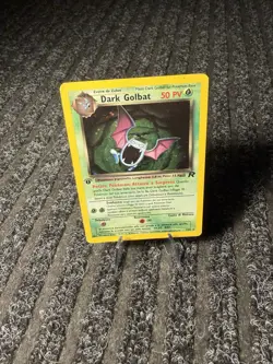 Dark Golbat 7/82 Holo Prima Edizione 1st Pokemon Team Rocket Wizards Italiano - Image 1