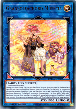 GranSolfachord Musecia - DAMA-EN048 - Ultra Rare - 1st Edition Yugioh - Image 1