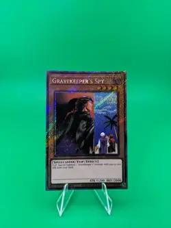 Yu-Gi-Oh! Gravekeeper's Spy RA03-EN121 Platinum Secret Rare - Image 1