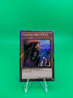 Yu-Gi-Oh! Gravekeeper's Spy RA03-EN121 Platinum Secret Rare - Image 2