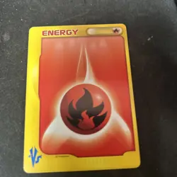 Pokemon Card Japanese - Fire Energy - VS Series D1 - Image 1
