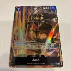 Jack (Alt Art Parallel) - One Piece Card Game OP08-084 - Two Legends - Image 1