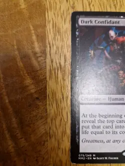 Dark Confidant-BLACK MYTHIC-Modern Masters - Magic The Gathering MTG - Image 2