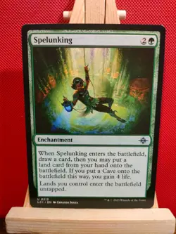 Spelunking - Lost Caverns of Ixalan - Uncommon - NM - MTG - Image 1