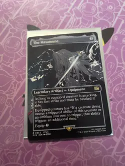 MTG The Masamune (Borderless) Final Fantasy Regular #”353 - Image 2