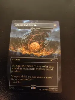 🌟 Shu Jing Meteorite Fellwar Stone RAINBOW 🌈 FOIL MTG Avatar Secret Lair 🌟 - Image 1