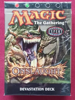 Magic The Gathering ONSLAUGHT DEVASTATION New Sealed Theme Deck MTG - Image 1