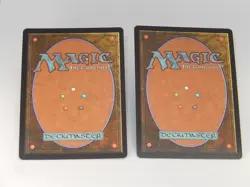 MTG Magic The Gathering Ichormoom Gauntlet & Island Oil Slick Foil Phyrexian - Image 2