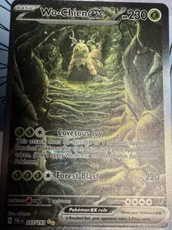 Pokemon TCG Wo-Chien EX Scarlet & Violet - Paldea Evolved 257/193 Holo... - Image 3