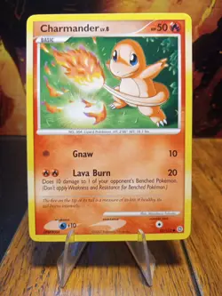 2007 Pokemon Secret Wonders Charmander #82 Extremely LP - Image 1