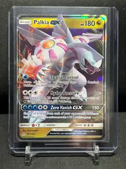 Palkia GX 101/156 Ultra Rare Holo Pokemon 2018 Ultra Prism - LP - Image 1