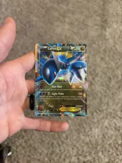 Pokemon TCG Latios EX XY72 XY Black Star Promos Holo LP - Image 1