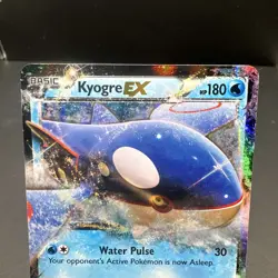 Pokemon TCG Kyogre-EX XY Black Star Promos XY41 Holo Promo - Image 3