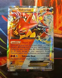 Volcanion EX XY173 Holo - XY Steam Seige Black Star Promo Pokemon TCG ?? - Image 1