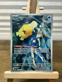 Pokemon TCG Misty's Psyduck Scarlet & Violet 193/182 Destined Rivals NM - Image 1
