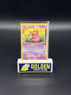 1999 Pokemon 1st Edition Slowbro Uncommon Fossil 43/62 WOTC - Image 1