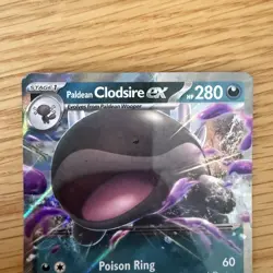 Paldean Clodsire EX Full Art 094/159 - Poison Ring - Near Mint Pokemon TCG - Image 2