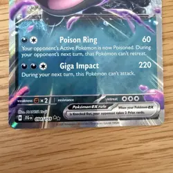 Paldean Clodsire EX Full Art 094/159 - Poison Ring - Near Mint Pokemon TCG - Image 3