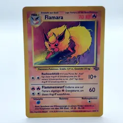 Pokemon TCG Karte - Flamara 3/64 Jungle Dschungel Holo Deutsch - Image 1