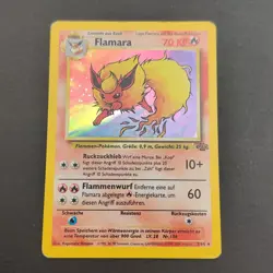 Pokemon TCG Karte - Flamara 3/64 Jungle Dschungel Holo Deutsch - Image 2