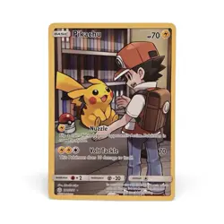 Pikachu 241/236 Cosmic Eclipse Secret Rare Holo LP Pokemon TCG Card Mint - Image 1