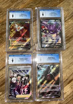 CGC 9 Graded Modern Pokemon Cards Lot Of Four - Image 1