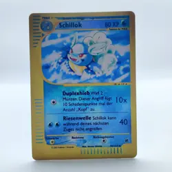 Pokemon TCG Karte - Schillok 92/165 Expedition Deutsch Reverse Holo EXC - Image 1