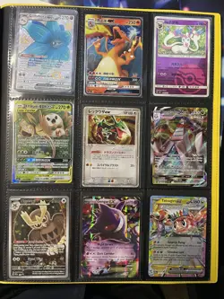 Pokemon TCG Binder Lot- Tag Team, Ultra Rare, Full Art, GX, Rayquaza - 18 Cards - Image 1