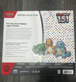 POKEMON TRADING CARD GAME SCARLET & VIOLET 151 POSTER COLLECTION - Image 2