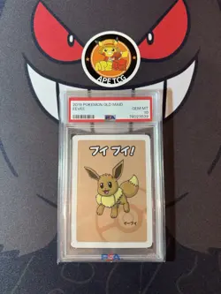 PSA 10 Pokemon Eevee Japanese 2019 Old Maid Pokemon Center Card TCGKITTEN - Image 1