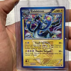 2013 Pokemon Black & White Plasma Blast Eelektross Holo #33/101 NM Nintendo Card - Image 1