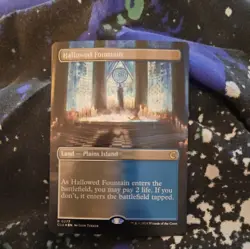 MTG Hallowed Fountain rare Ravnica Cluedo FOIL - Image 1