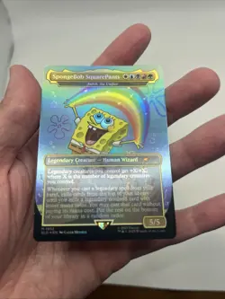 Magic the Gathering Secret Lair Spongebob Square Pants Jodah #1932 Foil Rainbow - Image 4