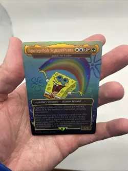 Magic the Gathering Secret Lair Spongebob Square Pants Jodah #1932 Foil Rainbow - Image 5