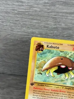 Kabuto 50/62 - Fossil 1st Edition - Common Excellent Centering - Image 2