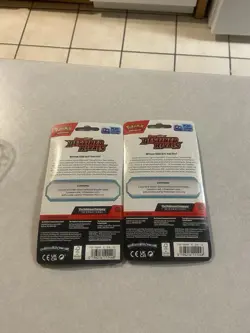 Pokemon TCG Destined Rivals Coin Booster Blister Pack Eevee & Zarude Set of 2 - Image 2