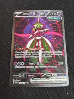Iron Valiant ex 157/131 Sv: Prismatic Evolutions Holo SIR Pokemon TCG - Image 1