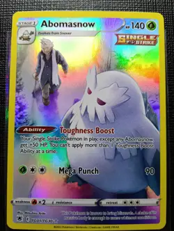 Pokemon TCG - Abomasnow TG01/TG30 - Astral Radiance Trainer Gallery - NM - Image 1