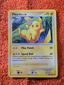 2008 Pokemon Diamond and Pearl Stormfront #70 Pikachu, C, NF/H, cd7 - Image 1