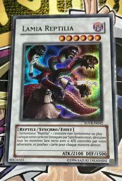 🐍 Yu-Gi-Oh! Lamia Reptilia SUPER RARE SOVR-FR042 - Image 1