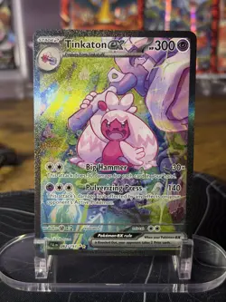 Tinkaton EX Paldea Evolved Special Illustration Rare Card 262/193 NM Pokemon - Image 1