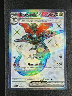 Pokemon - Dragapult ex - 200/167 - SV Twilight Masquerade - Full Art Card - Image 1