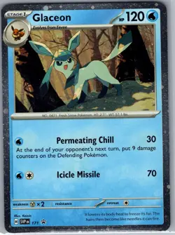 Glaceon - (Cosmos Holo) SVP 171 Holo Scarlet & Violet Promo - Pokemon Card - NM - Image 1